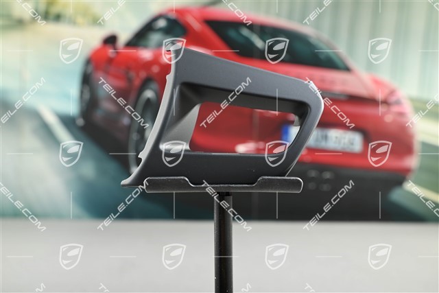 Trim, Rear, Sports Steering wheel, Black, R