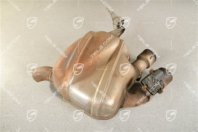 3,0L / 3,6L, Rear muffler without tail pipe, L