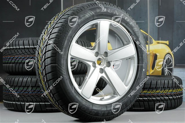 19-inch "Sport Classic" winter wheels set, rims 8J x 19 ET21 + 9J x 19 ET21, NEW Dunlop winter tyres 235/55 R19 + 255/50 R19, with TPMS