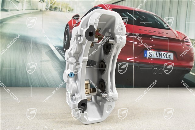 Zacisk hamulcowy przedniej osi, Srebrny, R