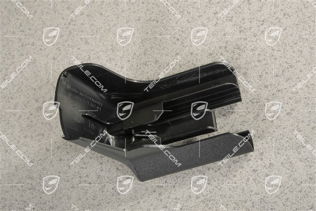 Cover, Seat rail, Front, Inner, L