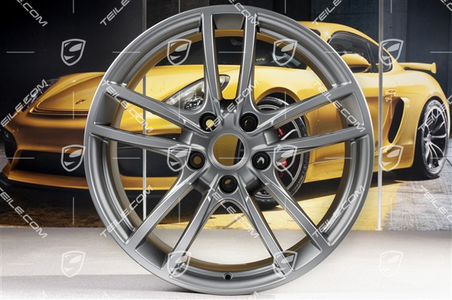 20" Felge Cayenne Sport, 9J x 20 ET50, Platinum-Seidenmatt