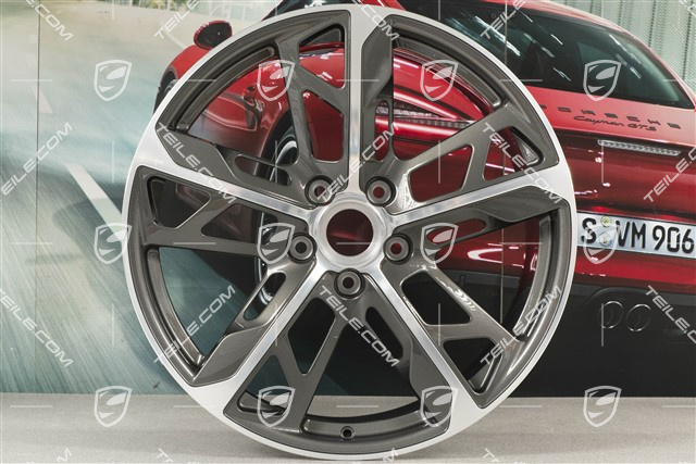21" Felge Cross Turismo Design, 9,5J x 21 ET60, Titan