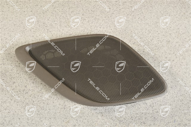 Lautsprecherblende, Seitenwandverkleidung, Achatgrau, Coupe, R / Cabrio, L