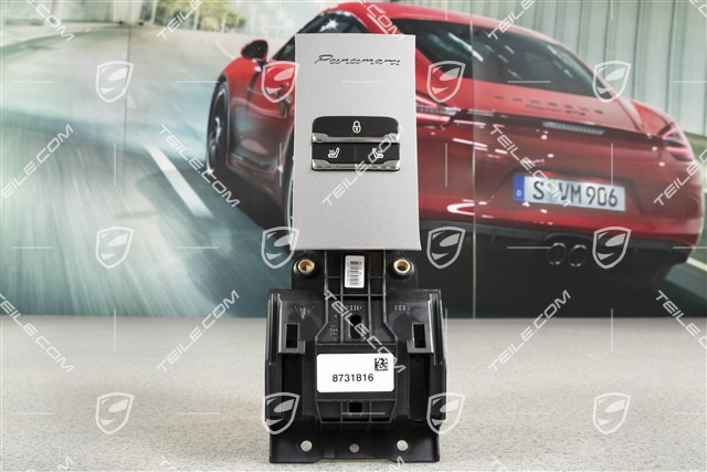 Control part, air conditioner, Rear, adjustable heated seats front+rear