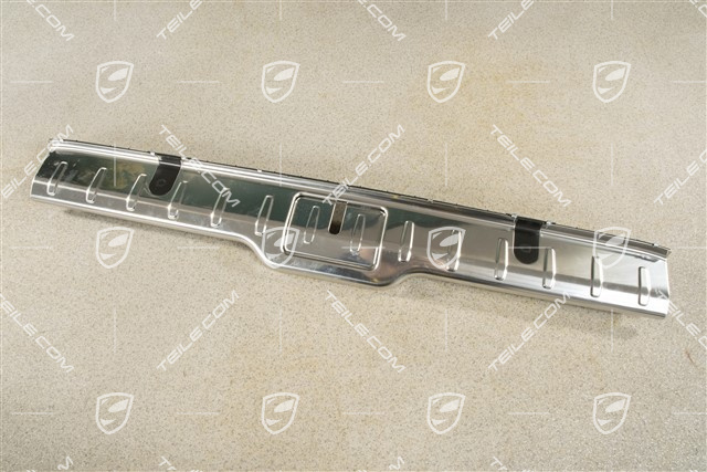 Tapicerka przy zamku, Tylna, dolna, Stainless steel