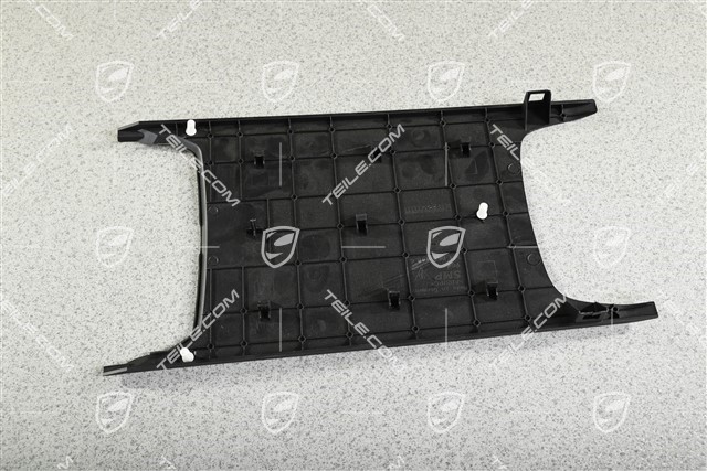 Mitteltunnel Konsole Abdeckung / Verkleidung, Schwarz