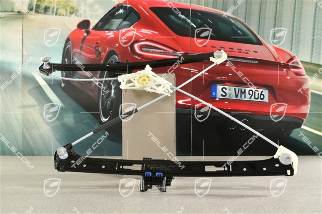 Mechanizm podnoszenia szyby bez silnika, Drzwi przednie, R