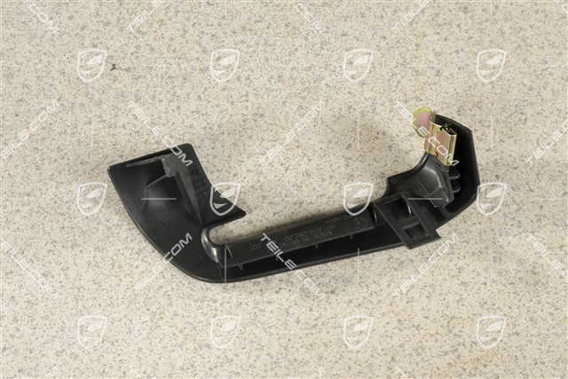 Rosette für Sicherheitsgurt, Schwarz, R