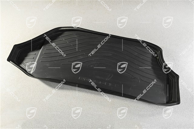 Kofferraumwanne, PORSCHE Schriftzug