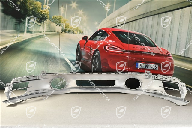 Sport Design Dolny spoiler tylnego zderzaka / dyfuzor, sportowy układ wydechowy, czarny