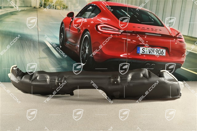 GT3 RS, Hitzeschutz Stossfängerträger hinten