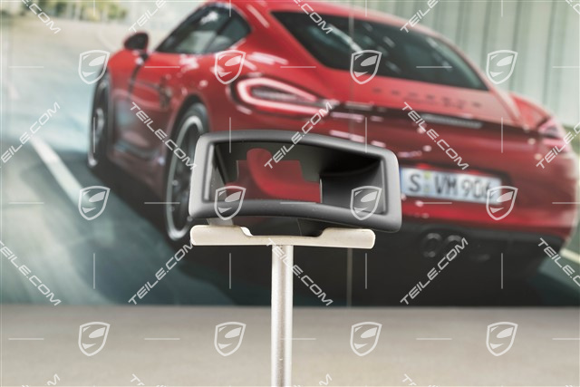 Blenda przełącznika elektrycznego hamulca ręcznego, czarna