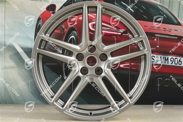 20" Felge "Macan Turbo", 10J x 20 ET19, CMS, platinum satin matt