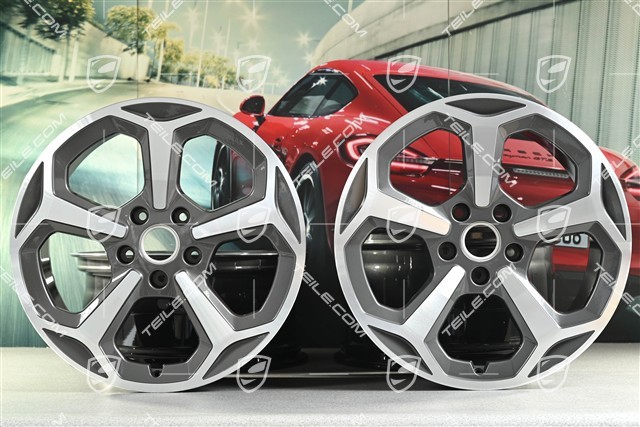 20-inch Taycan Offroad Design wheel rim set, 9J x 20 ET54 + 11J x 20 ET60