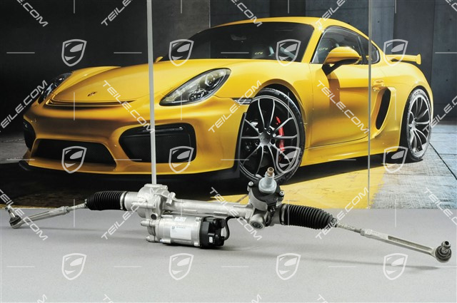 Lenkgetriebe komplett, Servolenkung / Servotronic, 991.1 Turbo / Cayman GT4 Lenkgetriebe komplett, Servolenkung / Servotronic, 991.1 Turbo / Cayman GT4