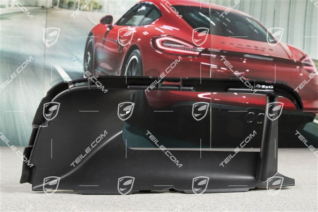 Air inlet cover / duct / guide, lateral, 3.0L V6, R