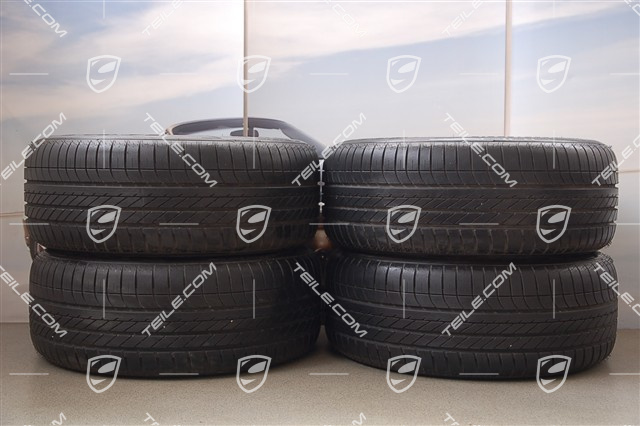 19" Koła letnie Cayenne Turbo, 4x felgi 8,5 J x 19 ET 59 + 4x opony 265/50 R 19 110Y XL, bez czujników ciśnienia RDK, tylko 80 km