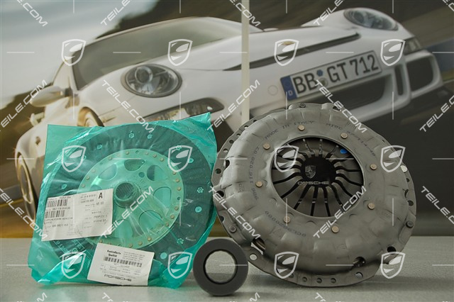 Kupplung-Reparatursatz, komplett (Druckplatte + Kupplungsscheibe + Ausrücklager), 2.5L 204PS Kupplung-Reparatursatz, komplett (Druckplatte + Kupplungsscheibe + Ausrücklager), 2.5L 204PS