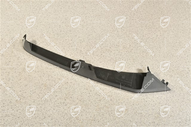 Lamelka / blenda kratki zderzaka, czarna, L