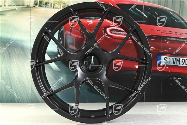 20" Lightweight construction magnesium wheel rim, 10J x 20 ET45, black satin matt