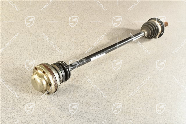 Drive shaft front, (all-wheel drive), L=R (damaged rubber)