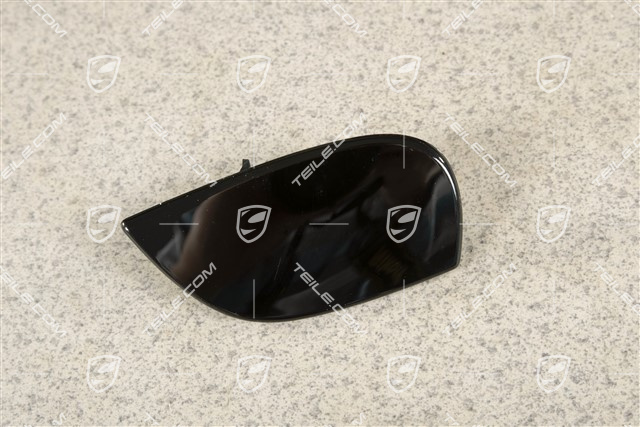 Headlight / headlamp washer nozzle / jet, trim / cover / cap, L