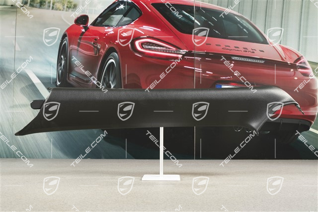 Verkleidung von A-Säule, Coupe, Kunstleder, Schwarz, L