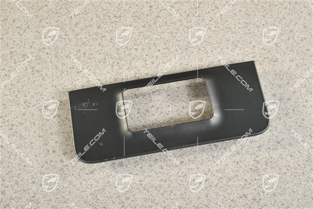 Schlossabdeckung, Satinschwarz