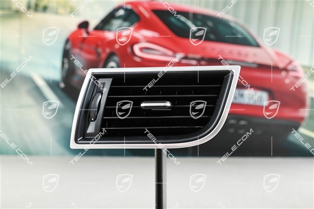 Side Air vent, galvano silver, Galvano silver, R