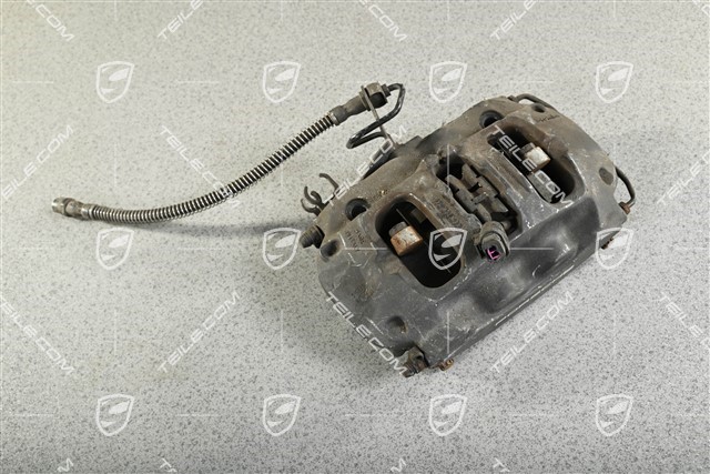 Festsattel, Hinterachse, Schwarz, L