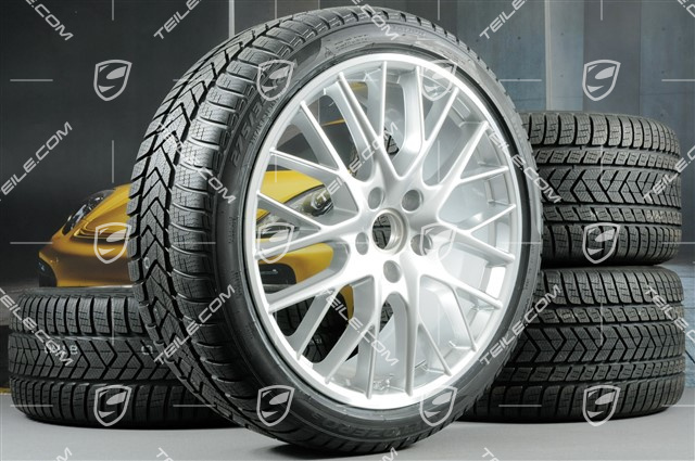 21" Winterräder Satz "SportDesign", Felgen 9,5 J x 21 ET71 + 10,5 J x 21 ET71 + Pirelli Sottozero III Winterreifen 275/35 R21 + 315/30 R21