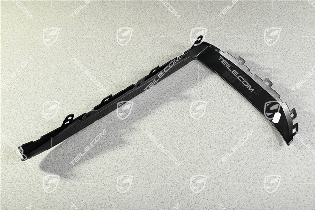 Disc / cover, retaining frame, Upper, Glossy Black, Sport Design, R