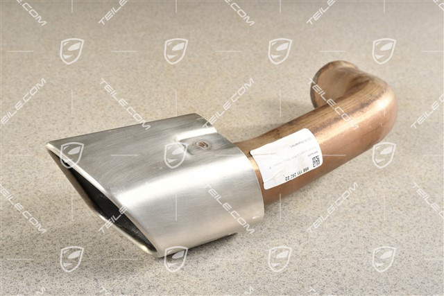 Końcówka rury wydechowej, część zewnętrzna, standard, R