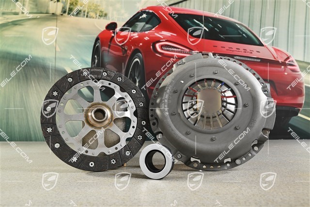 Zestaw naprawczy sprzęgła, komplet (docisk + sprzęgło + łożysko)