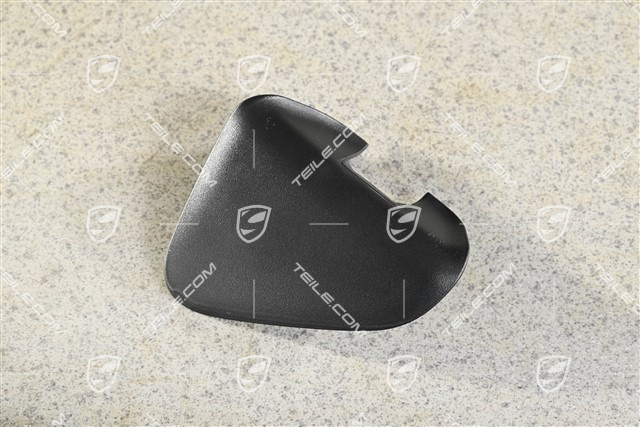 Cover trim  / guide for seat belt buckle, rear, R