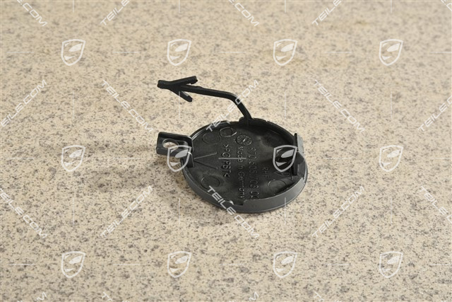 Tow hook hole plug