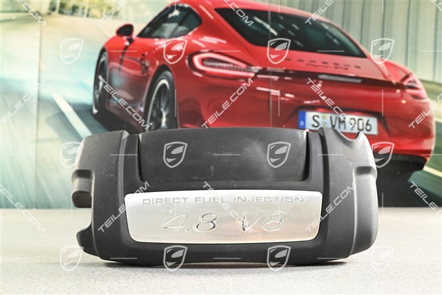 Engine cover, Black, S/GTS/Turbo