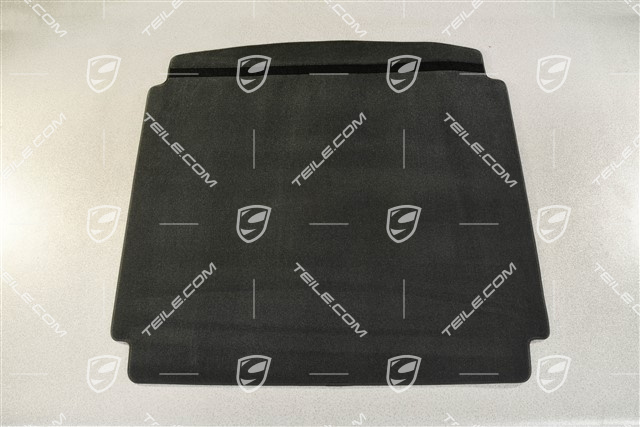 Kofferraumwanne / Schale, Teppich / Velours, Schwarz