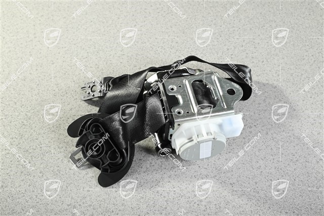 Hintere Sicherheitsgurt, Schwarz, L