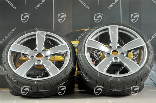 20" Carrera Sport, koła letnie, komplet, felgi 8,5J x 20 ET49 + 11,5J x 20 ET76 + opony letnie 245/35 R20 + 305/30 R20