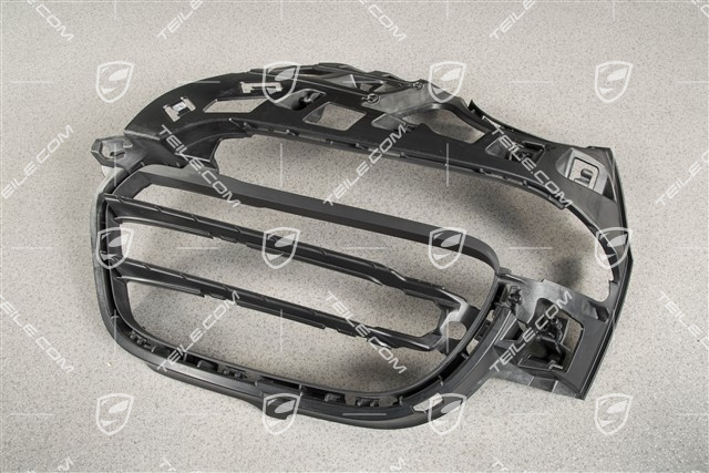 Retaining frame literal, black, C4/C4S, L