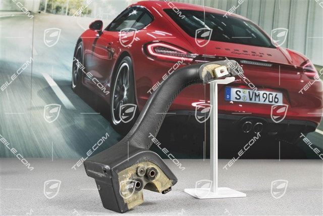 Haltegriff, Leder, schwarz, R