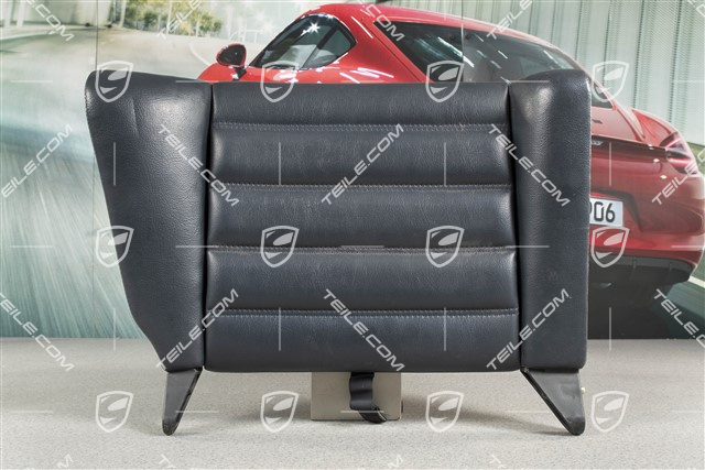Back seat backrest, Coupe, Leatherette, Marine blue, R