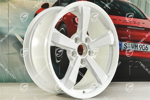 19-inch Dakar wheel rim, 8J x 19 ET38, white