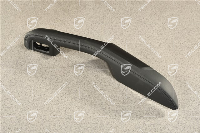 Armlehne, Türverkleidung, Hinten, Leder Schwarz, L