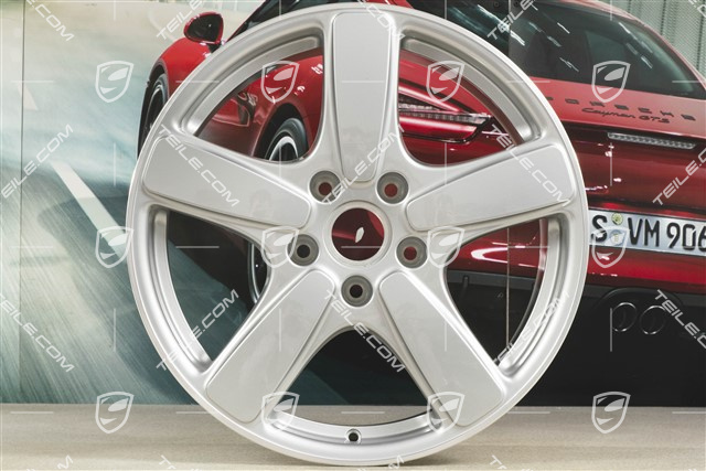 19" felga Cayenne Sport Classic II, 8,5J x 19 ET59, GT Silver Metallic