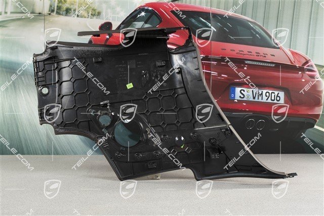 Tapicerka tylna skórzana, Espresso, Cabrio, R