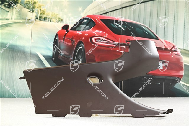 Tapicerka słupka-C, brązowa, L