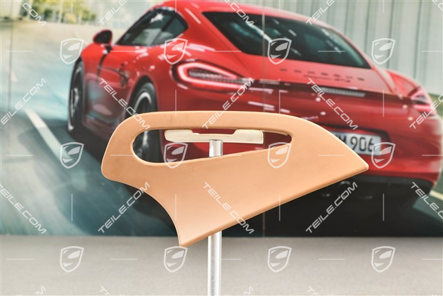 Blenda na pas bezpieczeństwa, tylna, beżowa, Coupe, R